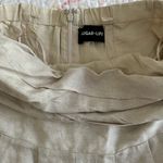 Sugar Lips  Strapless Linen Wide Leg Jumpsuit Photo 3