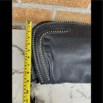 ETRO studded flap leather handbag Black Photo 14