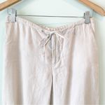 Old Navy Vintage  Linen Cropped Ankle Drawstring Pants 2 Photo 1