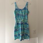 Lilly Pulitzer  Kori Sleeveless Mini Dress in High Tide Toile Blue Size XS Cotton Photo 7