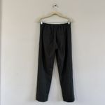 Vince  Pleated Cozy Azure Onyx Wool Knit Ankle Crop Pants Photo 3