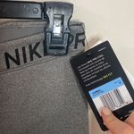 Nike Pro Cool Dri-fit training mesh inset athletic cropped leggings grey size M Photo 8