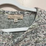 Philosophy Woman's Multi Colored Tweed Blazer with Hook and Eye Front Closure Photo 5