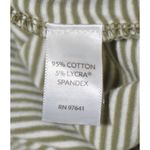 J. Jill Ladies Green Striped Perfect V Photo 6