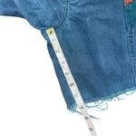 VTG 80 90s Major Damage Patchwork Denim Shorts Sz 22 Rare Y2K Hip Hop Streetwear Blue Photo 13