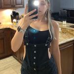 PacSun Black Shorts Overalls  Photo 0