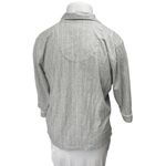 Lauren Ralph Lauren Gray Striped 3/4 Sleeve Button Down Sleep Pajama Top Size XL Photo 1