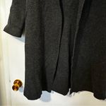 Madewell Rivington Sweater Coat Merino Wool Womens XS Dark Gray Photo 4