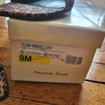 Amanda Smith  Mercury Leopard Print Chunky Heels New In Box Size 9M Photo 1