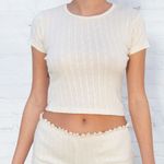 Brandy Melville Eyelet Top  Photo 0