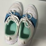 Nike  Women White and Teal Sneakers Photo 5