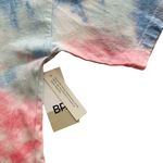BP Nordstrom Dazed & Amused Pink Blue Tie Dye Oversized Graphic T-Shirt Small Photo 2