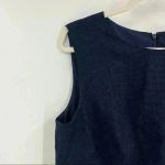 Alex Marie Alex/Marie Women's Navy‎ Blue Shift Sleeveless Lined Career Dress Size 12 Photo 4