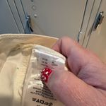 We The Free FREE PEOPLE Maggie Mid Rise Straight Leg Distressed knee Jean Optic White Sz 28 Photo 4