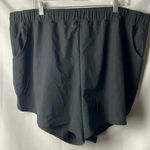 Torrid  WO SIZE 20 BLACK DRI FIT SHORTS POLY SPANDEX BLEND HAVE BEEN ALTERED Photo 1