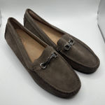 Taos Women's Grey Suede Bit Moccasins Loafers Shoes US 11 Gray Photo 0