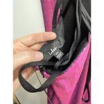 Lulus NWT Glam Diva Iridescent Hot Pink Sequin Lace Photo 2