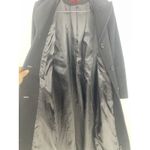 Anne Klein Vtg Women's Size 10  Black 100%Wool Lined Peacoat Long  Overcoat Photo 8