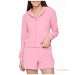Juicy Couture Juicy By Towel Terry Womens Long Sleeve Zipper Hoodie with shorts Photo 10