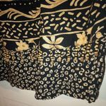 Notations  Maxi Skirt with Beaded Accents Black and Gold Size Medium Photo 2