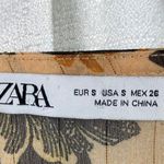 ZARA Brown Floral Printed Bloggers Favorite Midi Dress Sz.S NWT Photo 8