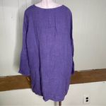 Bryn Walker  Long Sleeve Linen‎ Tunic Top Dress Size Small Photo 1
