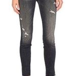 MOTHER Denim MOTHER Looker Ankle Fray Jeans in Crash And Burn 25 Photo 0