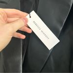 Rebecca Minkoff NEW NWT  Black Leather Long Blazer Photo 3