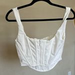 House Of CB Ninetta White Mesh Corset Sz M NWOT Photo 5