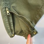 Zadig & Voltaire Parole Military Olive Green Jogger Pants Size Small Photo 9