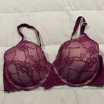 Natori Women’s Lace Underwire Bra 36DD – Plum Purple Photo 2