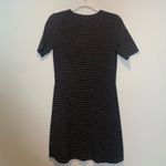 Theory  Lakelyn O’Noble Navy and White Stripe Wool A-line Dress Short Sleeve Photo 3