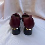 Nicholas Kirkwood Burgundy Leather Flats Red Size undefined Photo 3