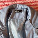 SheIn Light Blue  Faux Leather Jacket Photo 1
