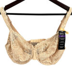 Bali  Lift Bra 6543 36DD Beige Lace Underwire Full Coverage Support New Photo 0