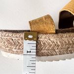 Universal Threads Universal Thread Mustard Yellow Platform Cork Strappy Buckle Sandals Sz 7 Photo 4