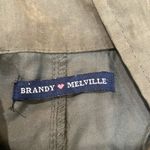 Brandy Melville  Army Green Hailey Utility Jacket One Size med Photo 5