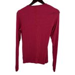 LA Made Ysabel Angled Top Dark Pink Medium Photo 11