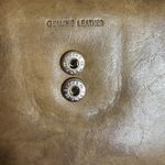 Source Unknown Genuine Leather Brown Snap Wallet Zip Around Organizer Clutch ID Holder Photo 5