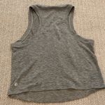Lululemon gray cropped tank top size 4 Photo 1