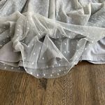 Garnet Hill  Gray Prima Tulle Skirt - Size Medium Photo 3