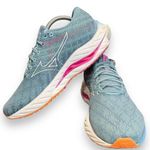 Mizuno Wave Inspire 19 Running Shoes Blue Women's Size 11 Wide D Photo 4