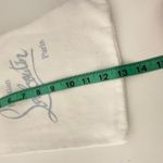 Christian Louboutin Paris Drawstring Lined Dust Bag 13"x 8"‎ Classic Collector White Photo 2