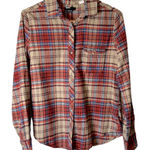 Urban Outfitters  BDG Boyfriend Fit Plaid Shirt Size Small‎ Photo 0