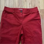 Chico's Chico Red Capri Pants Size1.5 Photo 1