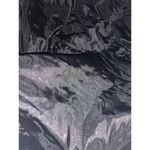 charles klein leather trench coats woman’s large paisley long jacket black Photo 4