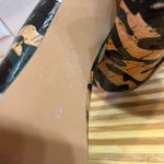 G.I.L.I. Camo Cork Georgette Heels Size 8 Black Photo 5