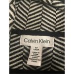 Calvin Klein  houndstooth cowl neck sweater size small Photo 3