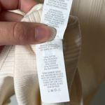 Aerie  Cream Ribbed Bodysuit Women's Medium Photo 6