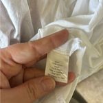 Elizabeth and James  red floral short dress 3/4 sleeve 100% cotton size medium Photo 1